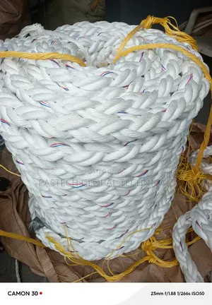 Polypropylene Mooring Rope 400ft Lg C/W 3 Soft Eye at Oneend