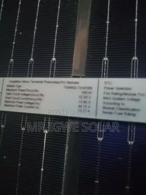 585watts Panels Jinko