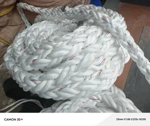 3" X 100ft 8-Strand Polypropylene Mooring Rope