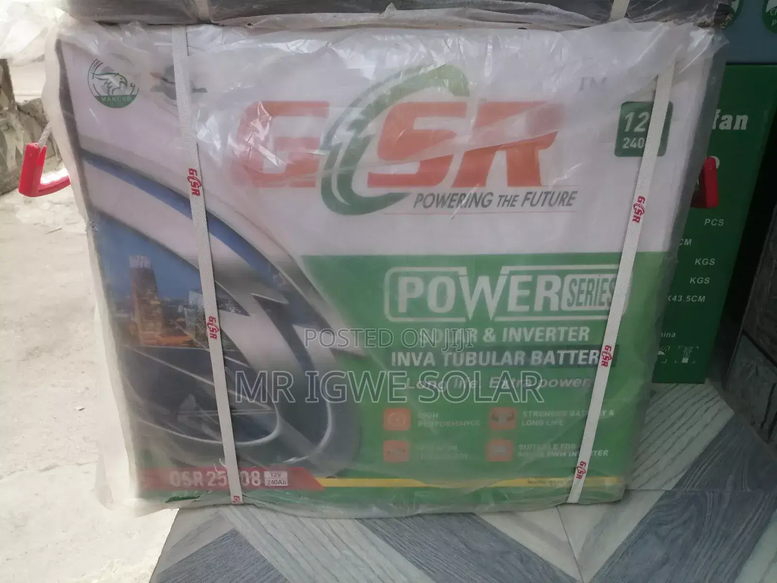Glow Energy Tubular Battery