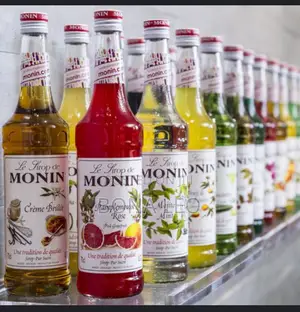 Different Monin Flavor Syrup