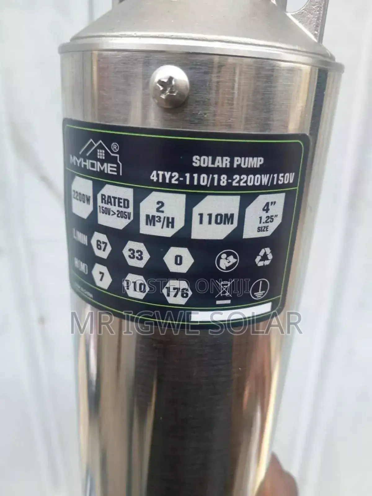 3hp Solar Pump Ac Dc