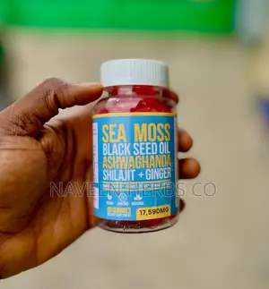 Seamoss Shilajit Black Seed Ashwagandha Gummies [All in One