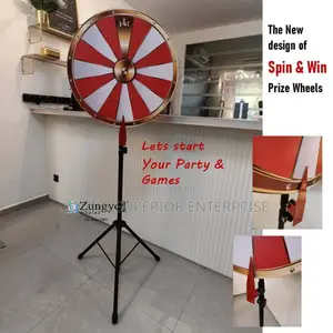 Printed Spin & Win Wheel.  001