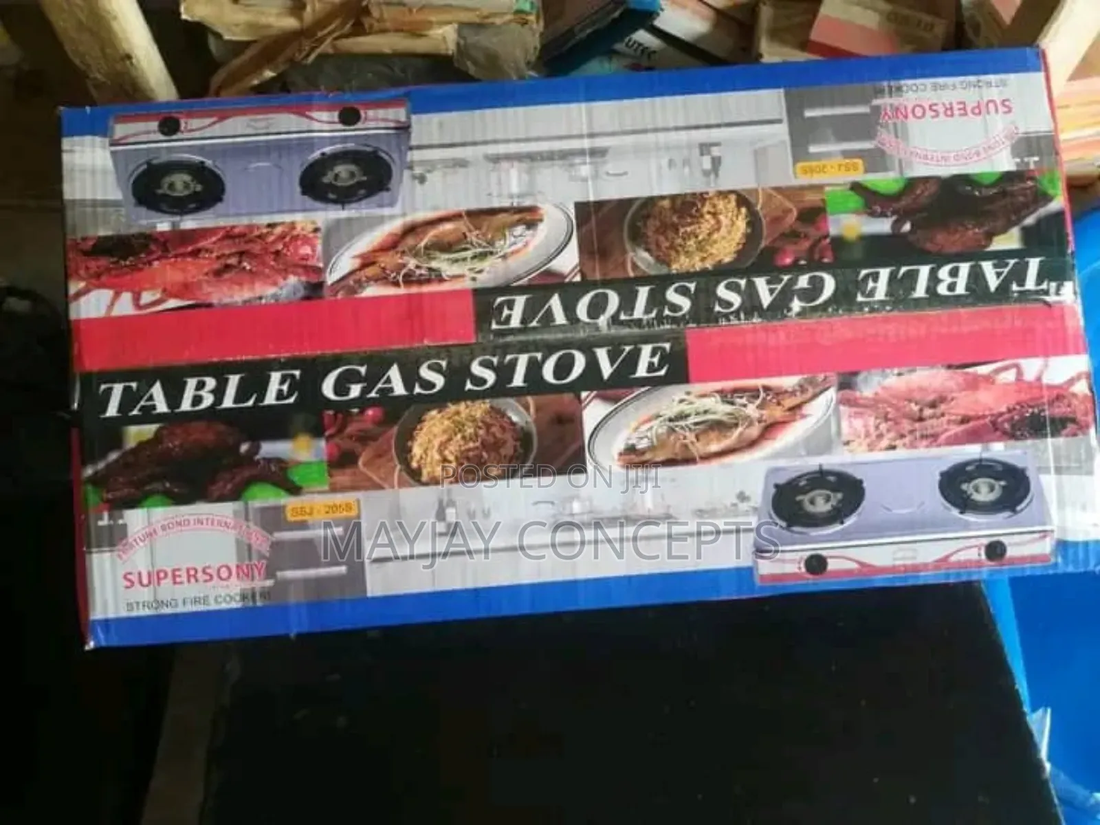 Supersony Double Gas Cooker/Stove