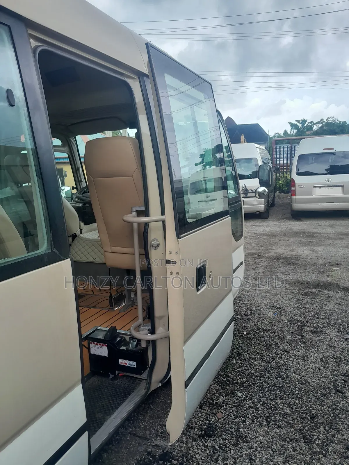 Toyota Coaster 2018 Brown