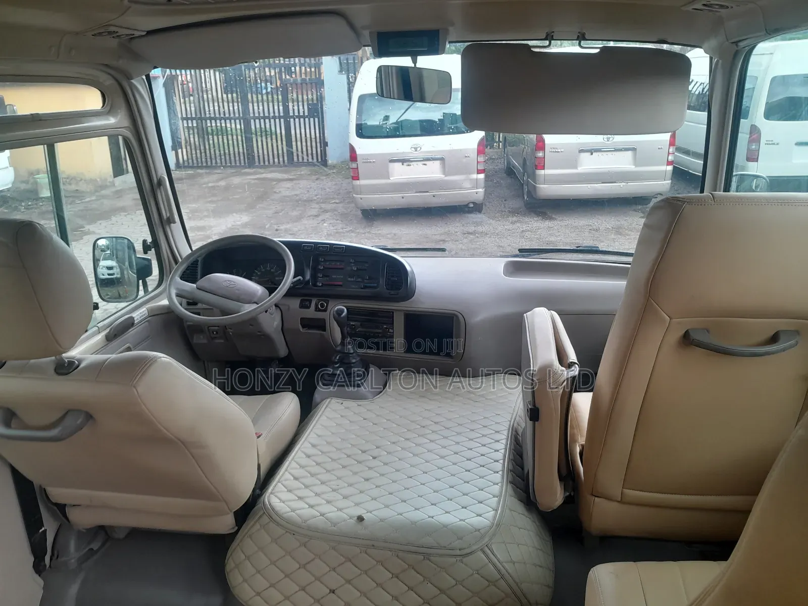 Toyota Coaster 2018 Brown