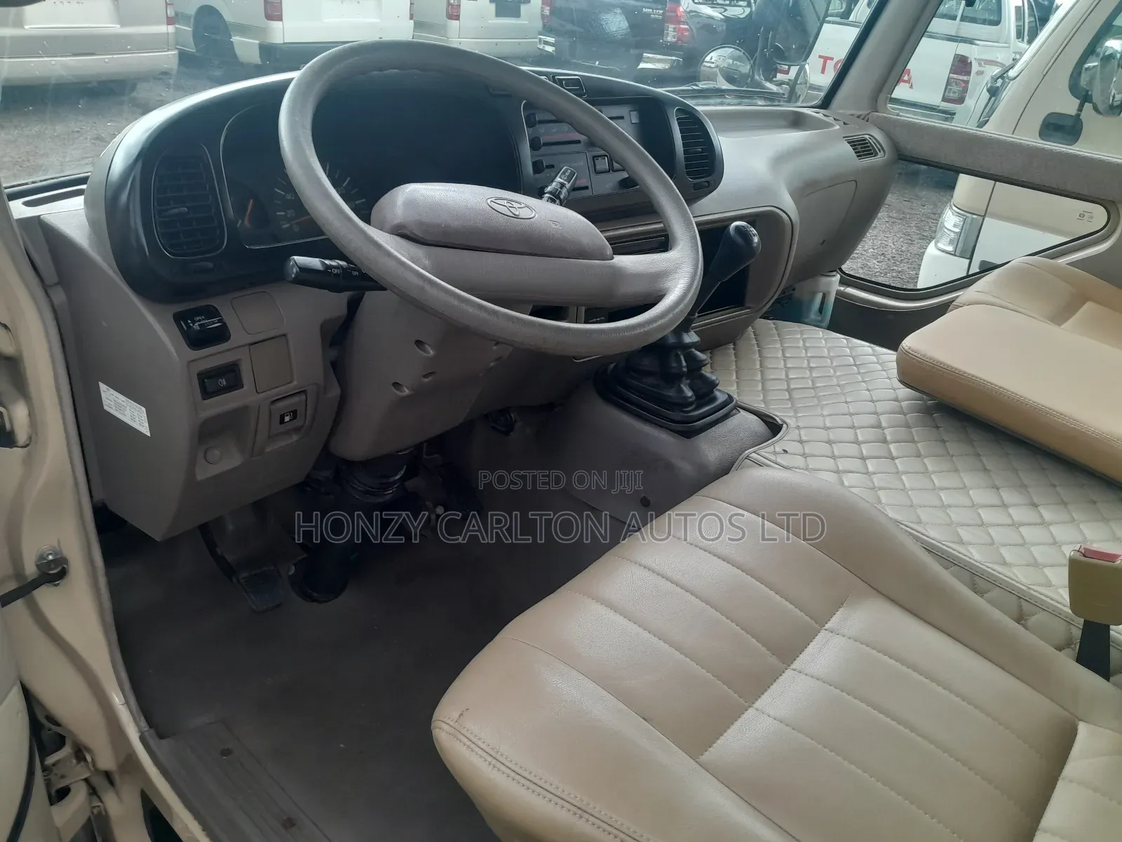 Toyota Coaster 2018 Brown