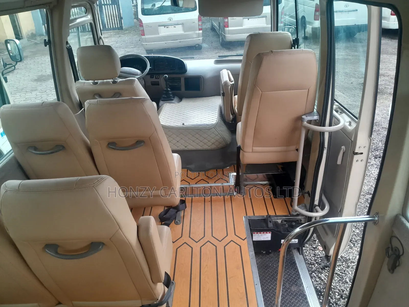 Toyota Coaster 2018 Brown