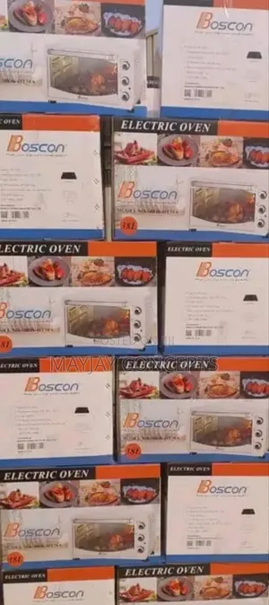 Boscon 38litres Baking + Toasting + Grilling Electric Oven-