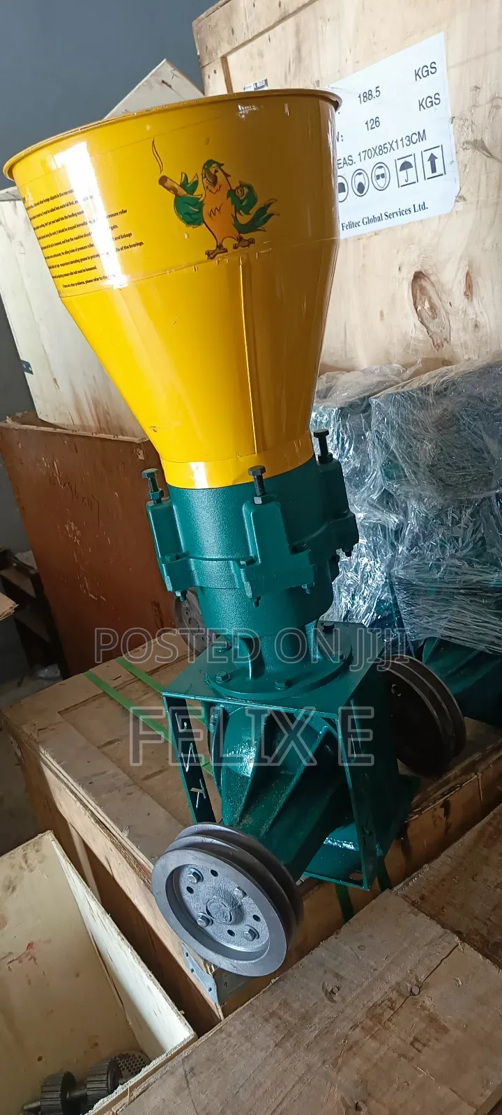 General Livestock Feed Machine 4rollers