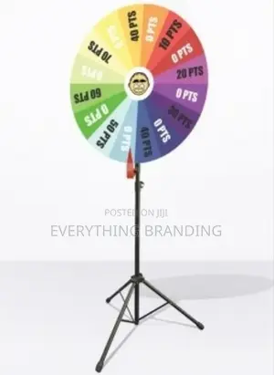 Custom Printed Prize Wheel. #$