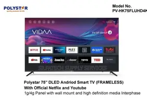 Polystar 75inches Dled Android Television