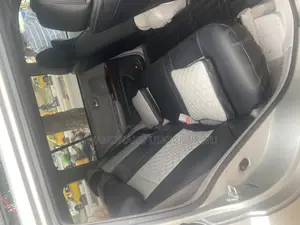 T P Leather Seat Cover Ash and Black