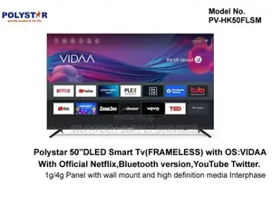 Polystar 50inches Led Smart Tv
