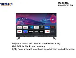 Polystar 43inches Led Smart Tv
