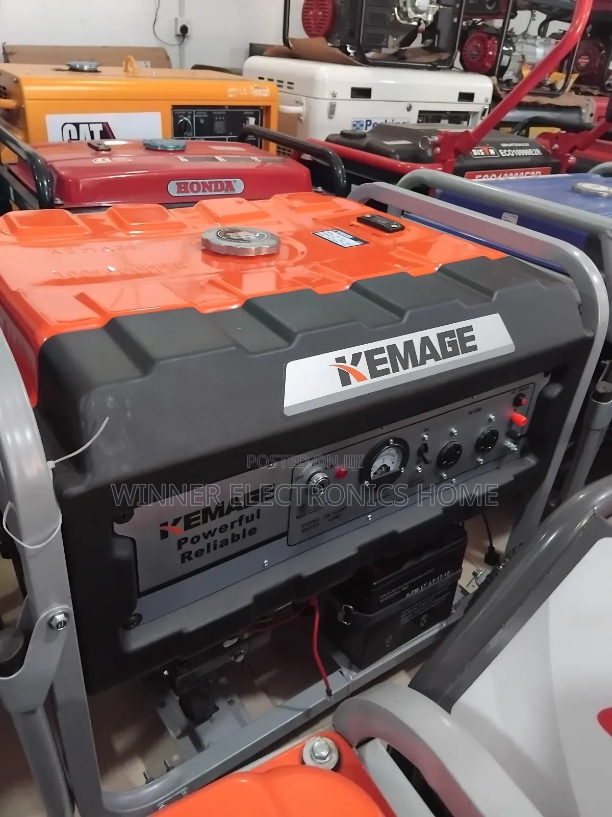 Kemage 8kva Petrol Generator 100 %Copper Coil With Remote
