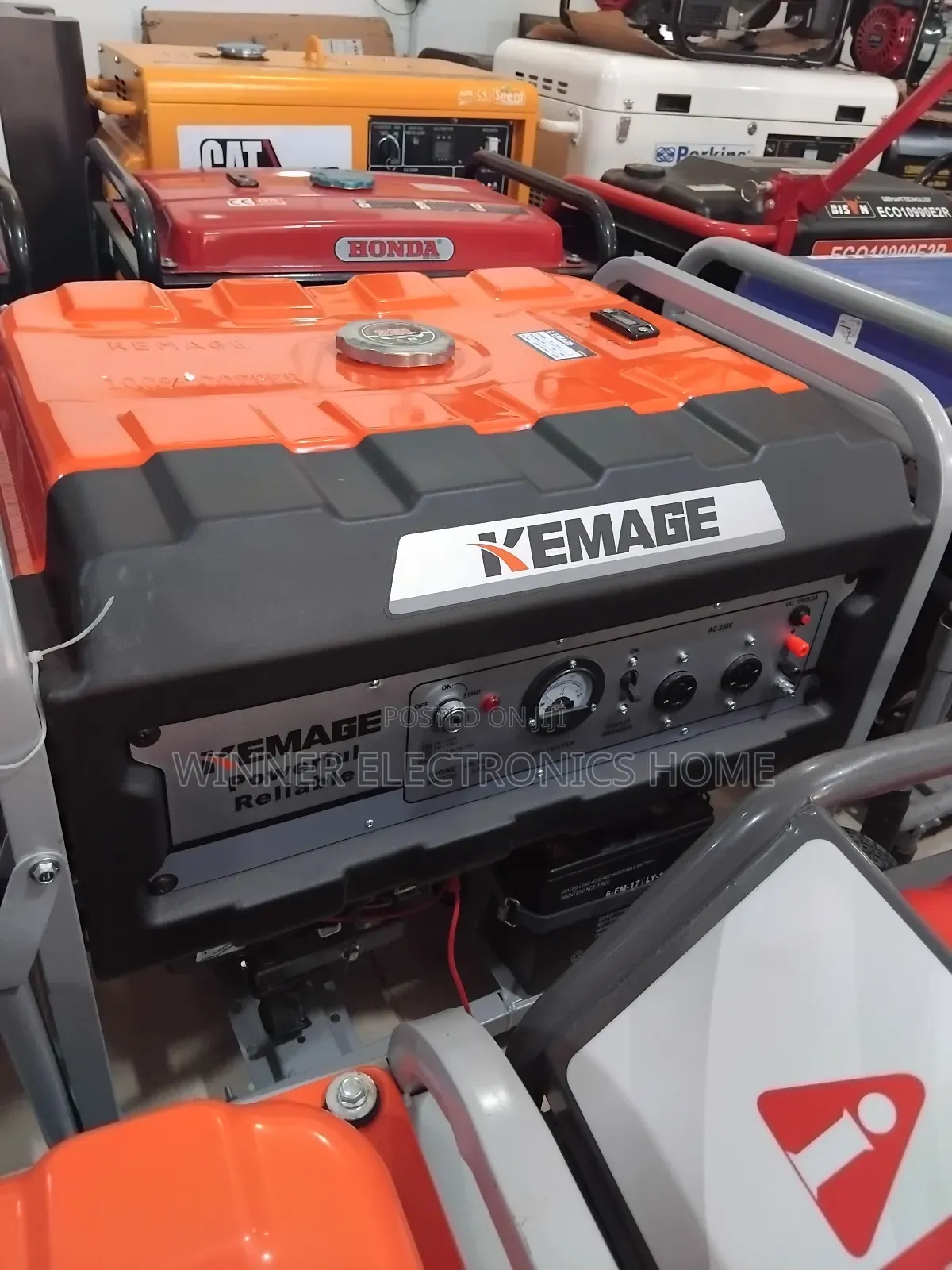 Kemage 8kva Petrol Generator 100 %Copper Coil With Remote