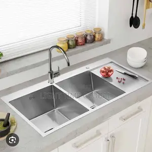 England Double Bowl Kitchen Sink Set