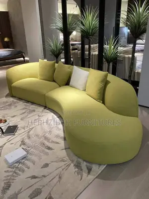 6 Seater Curve Sofa