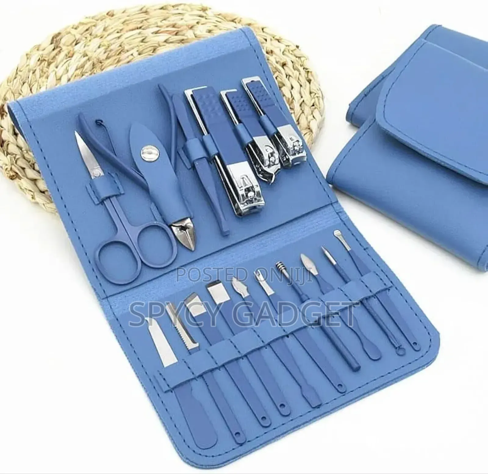 16 in 1 Manicure Pedicure Tool Set With Purse