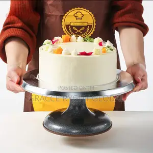 Stainless Steel Cake Decorating Turntable