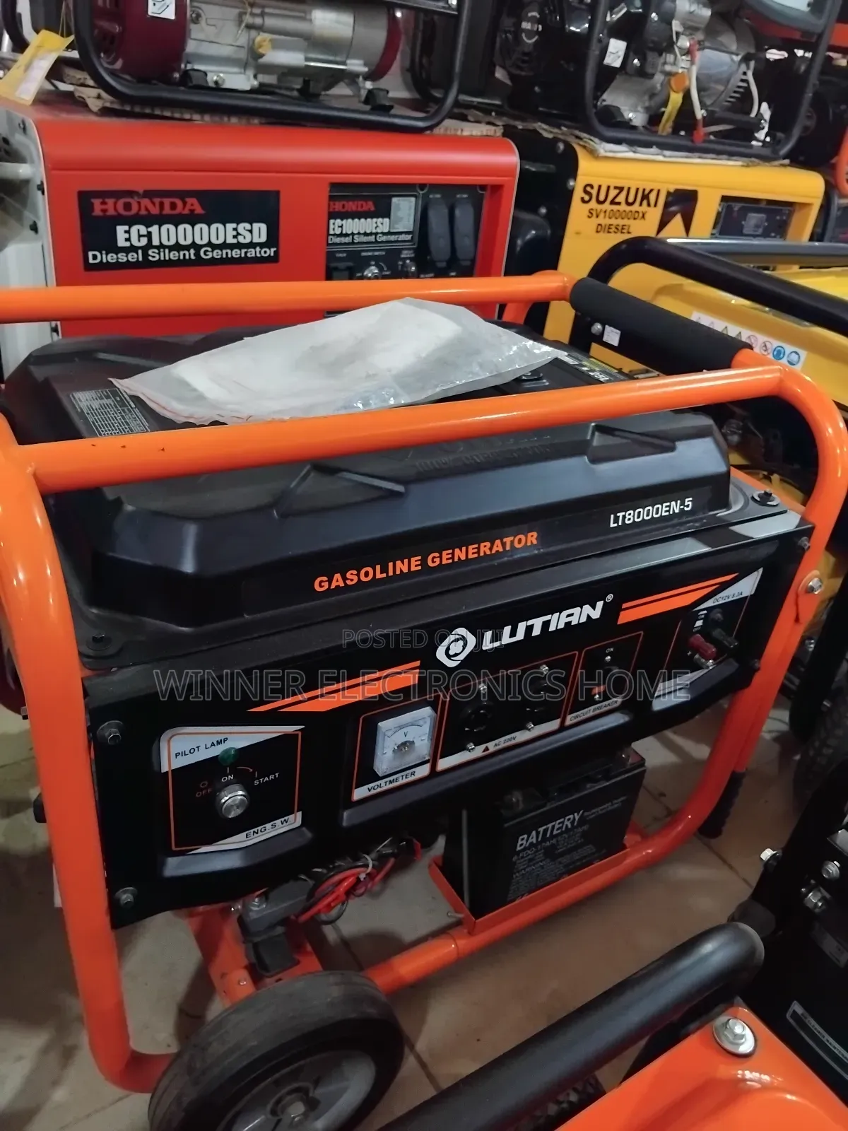 Lutian 8kva Petrol Generator 100% Copper Coil