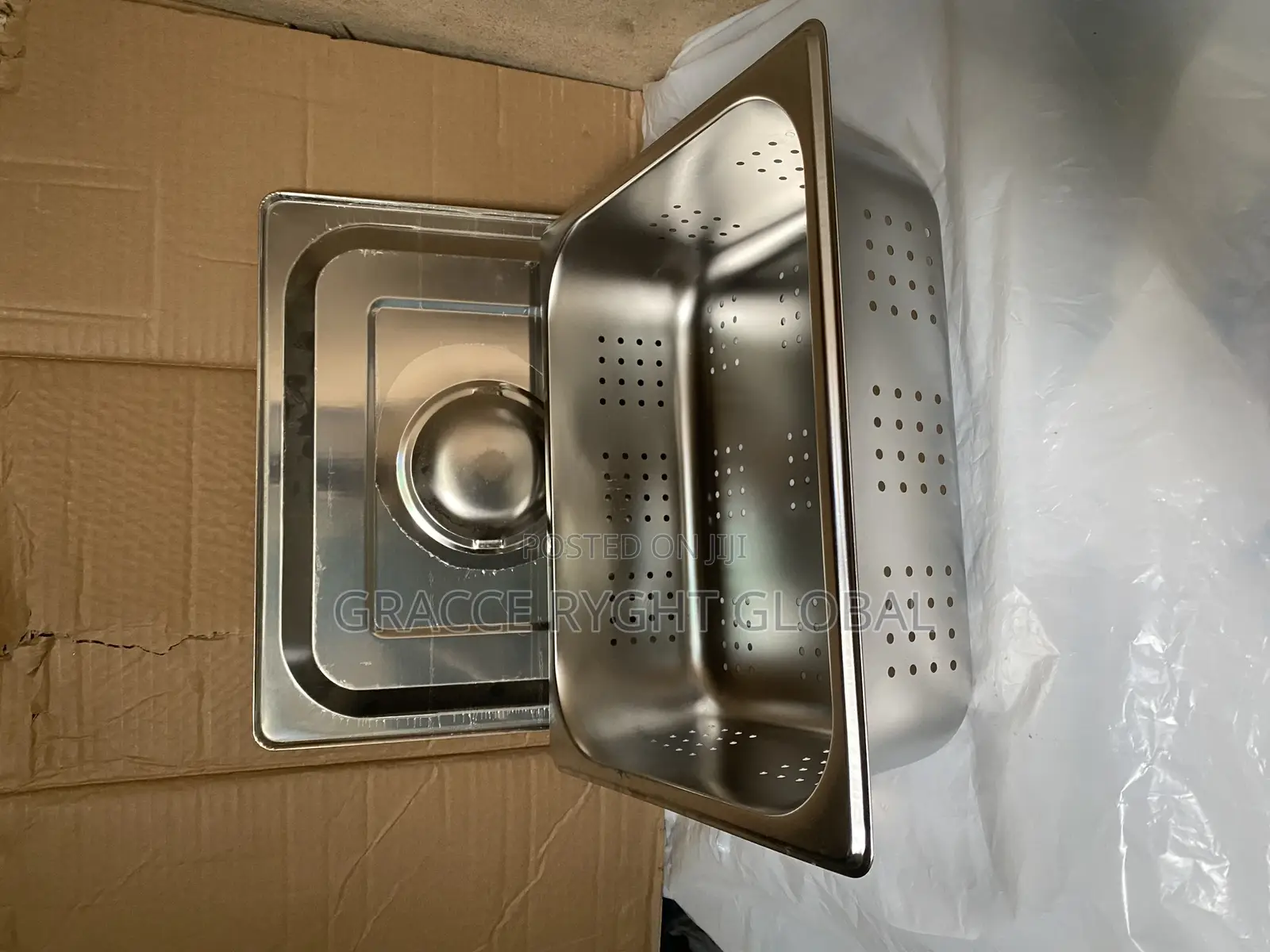 Gn Pan 1/2 By100mm Perforated Pan