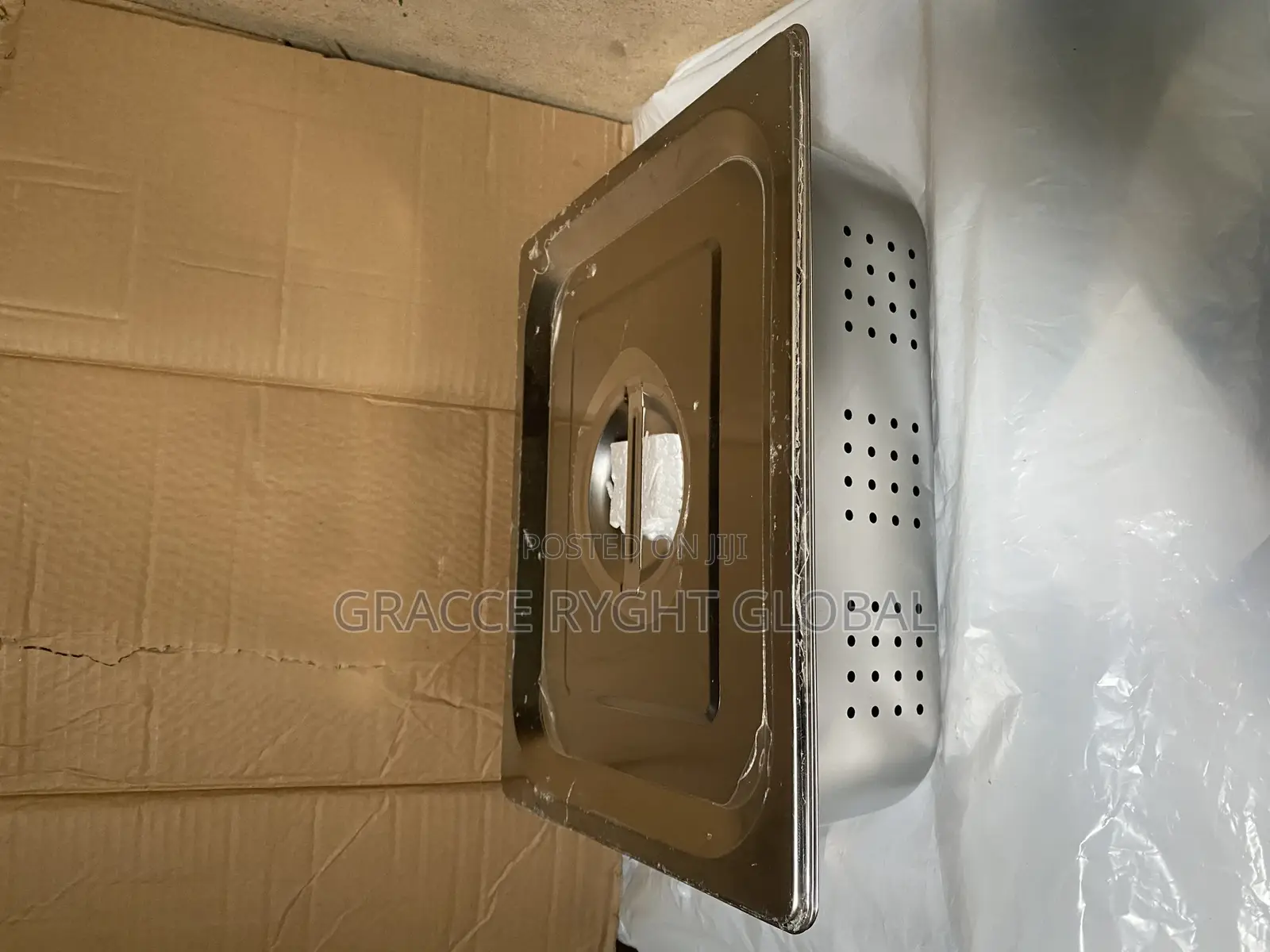 Gn Pan 1/2 By100mm Perforated Pan
