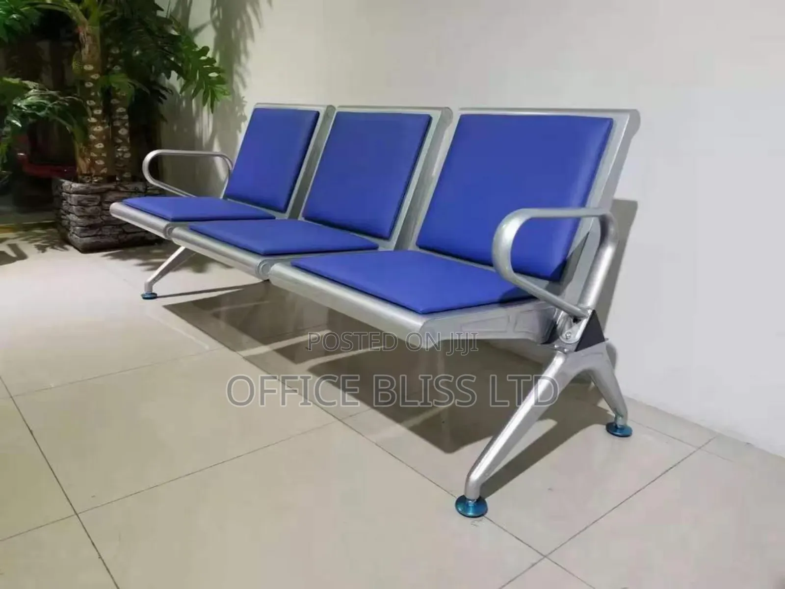Heavy Duty 3 Seater Waiting Chair