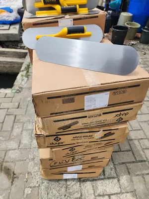 Edger and Shinning Trowel for Stamped Concrete Floor