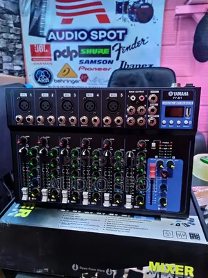 Yamaha F-7 Channels Mixing Console Dj Karaoke Mixer With Usb