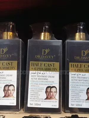 Dr Davey Half-Cast+ Alpha Arbutin Body Treatment Cream