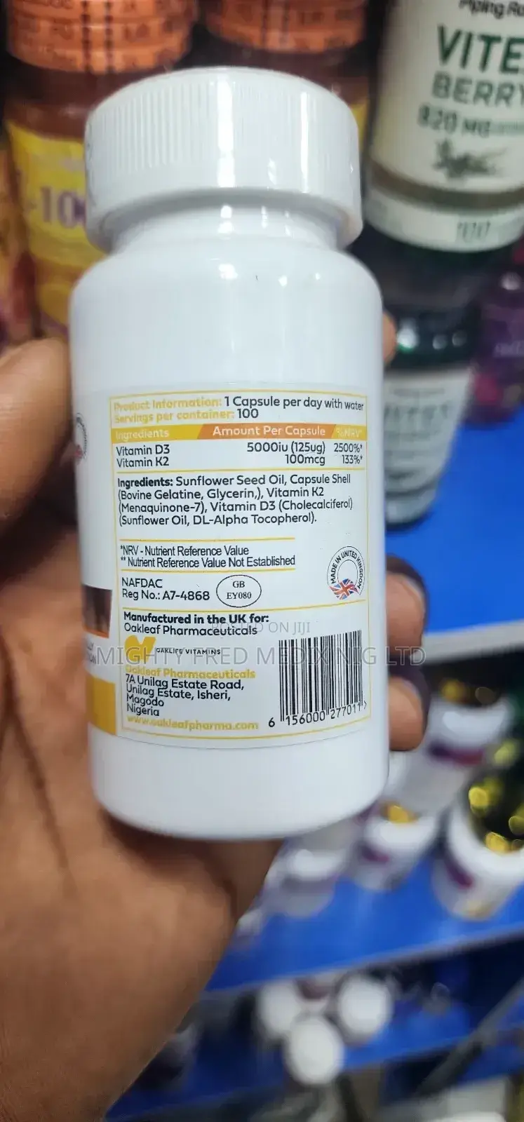 Vitamin D3+K 2
