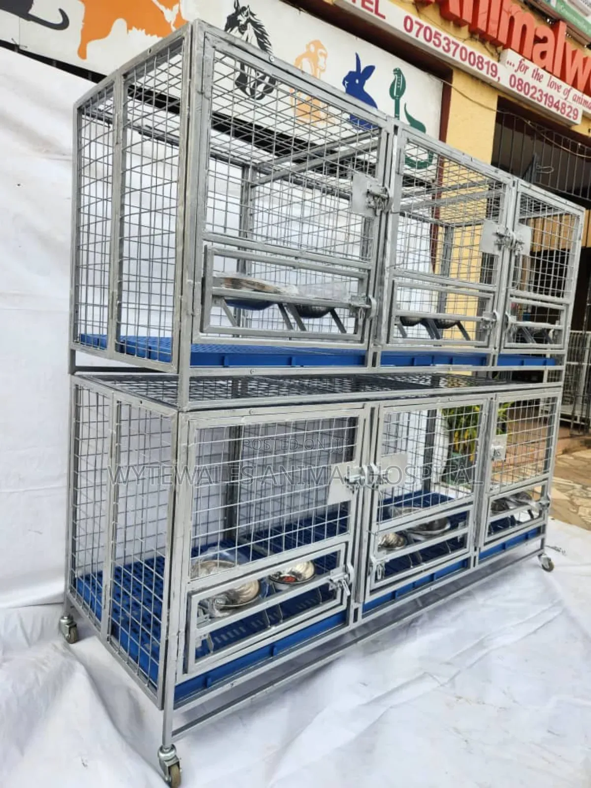 Cage for Six Small Dogs