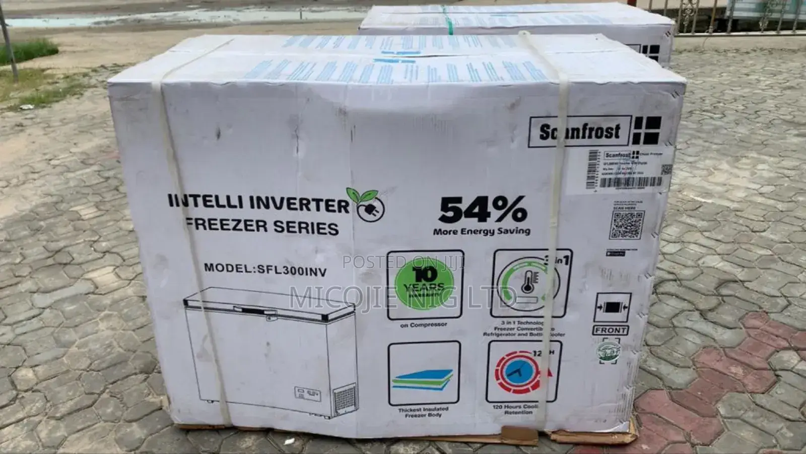 Scanfrost Inverter Chest Freezer