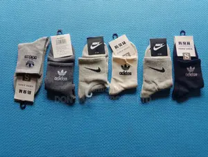 Adidas and Nike Socks