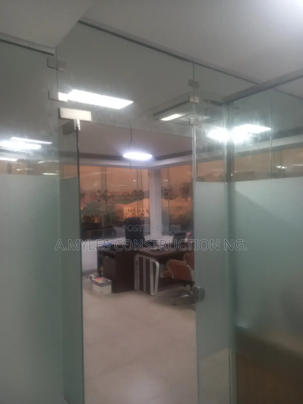 Executive Office Partition