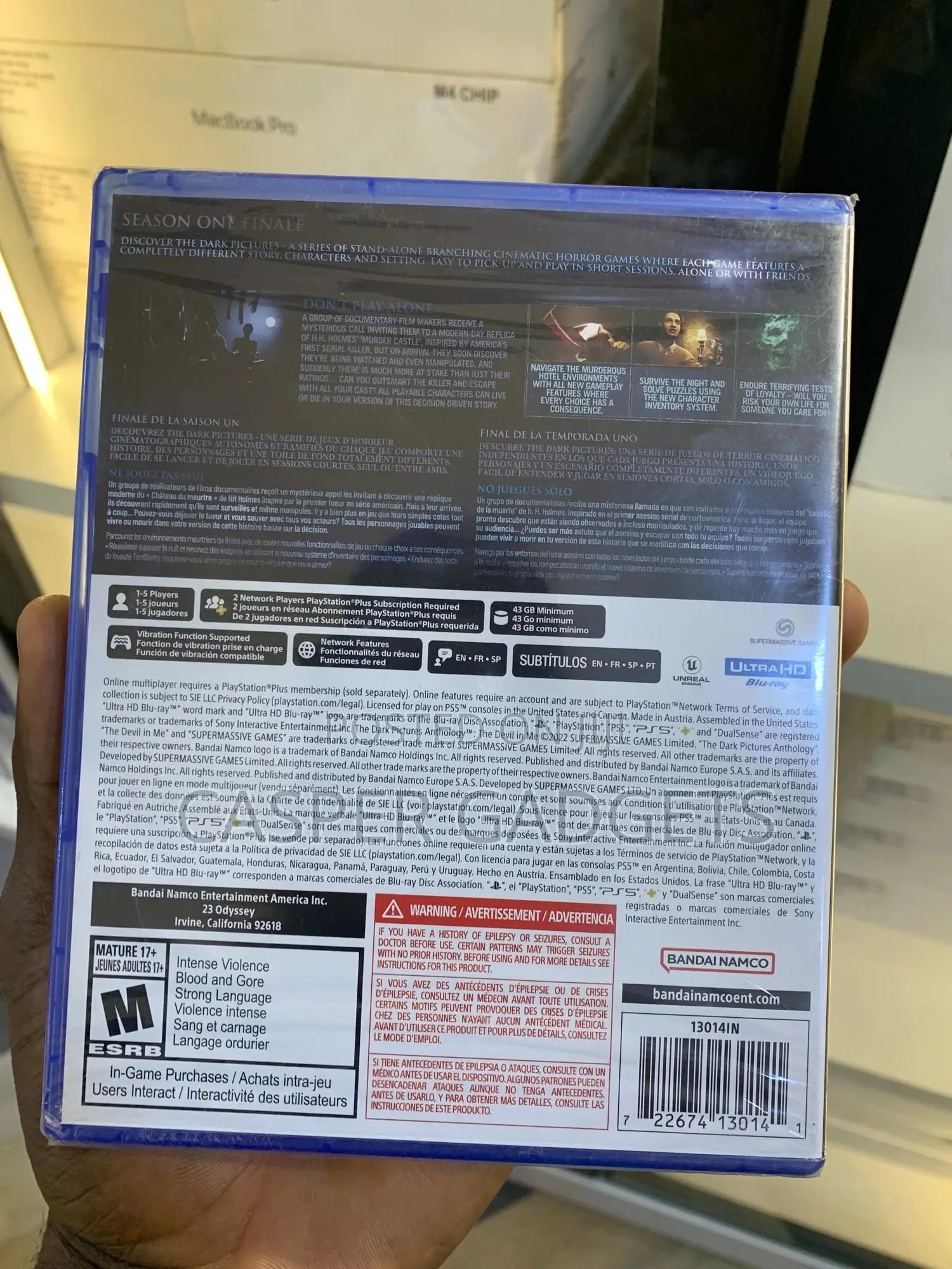The Devil in Me for Ps 5