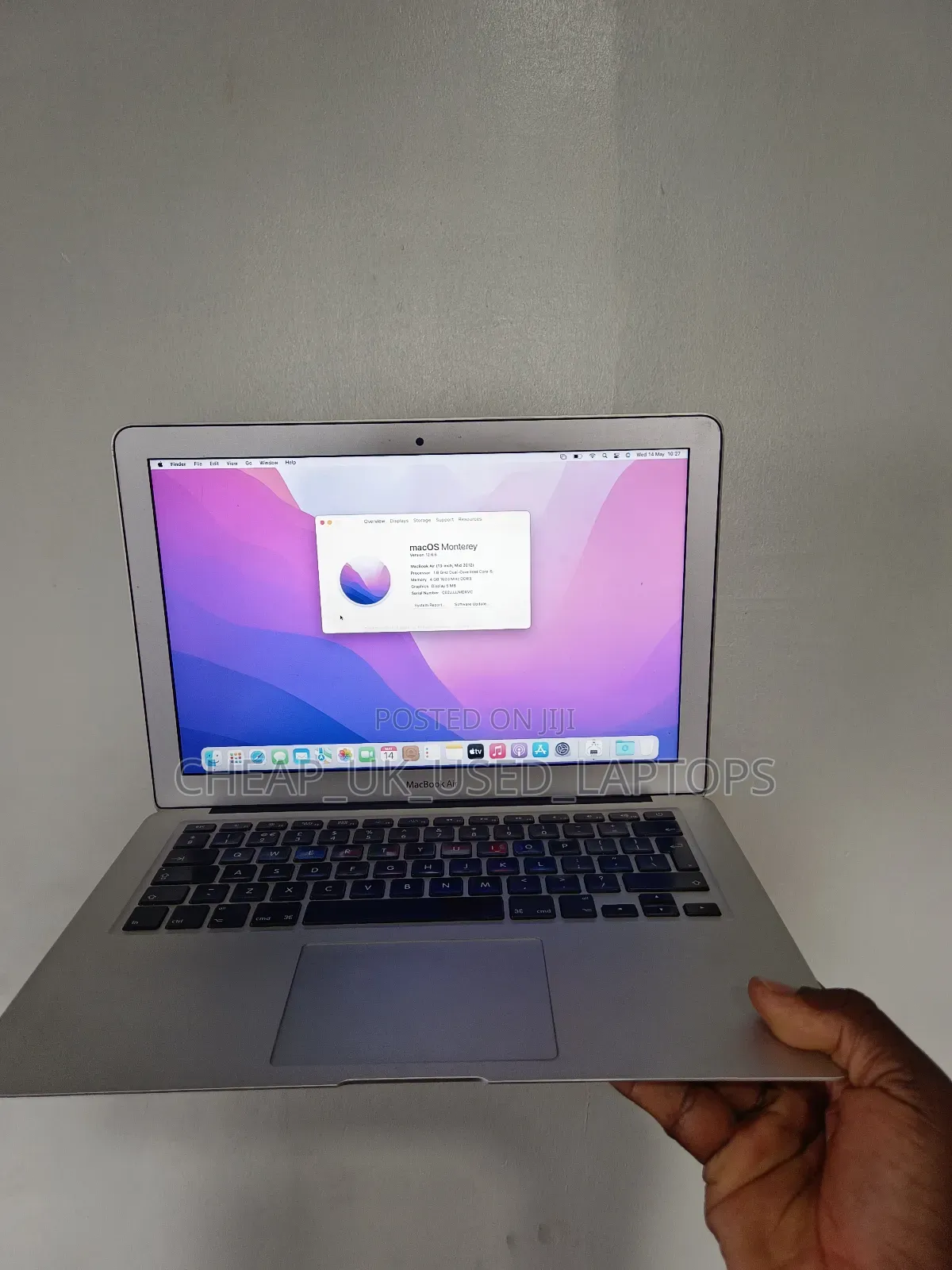Laptop Apple MacBook Air 2012 4GB Intel Core I5 SSD 128GB