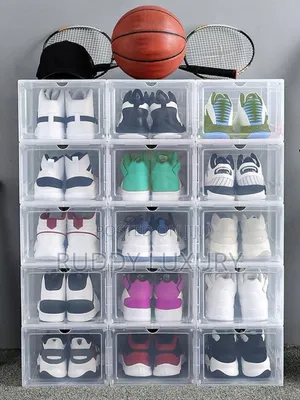 Transparent Shoe Box