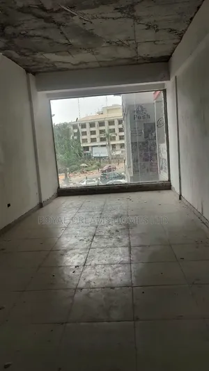 Shop Space Facing the Major Road Wuse2