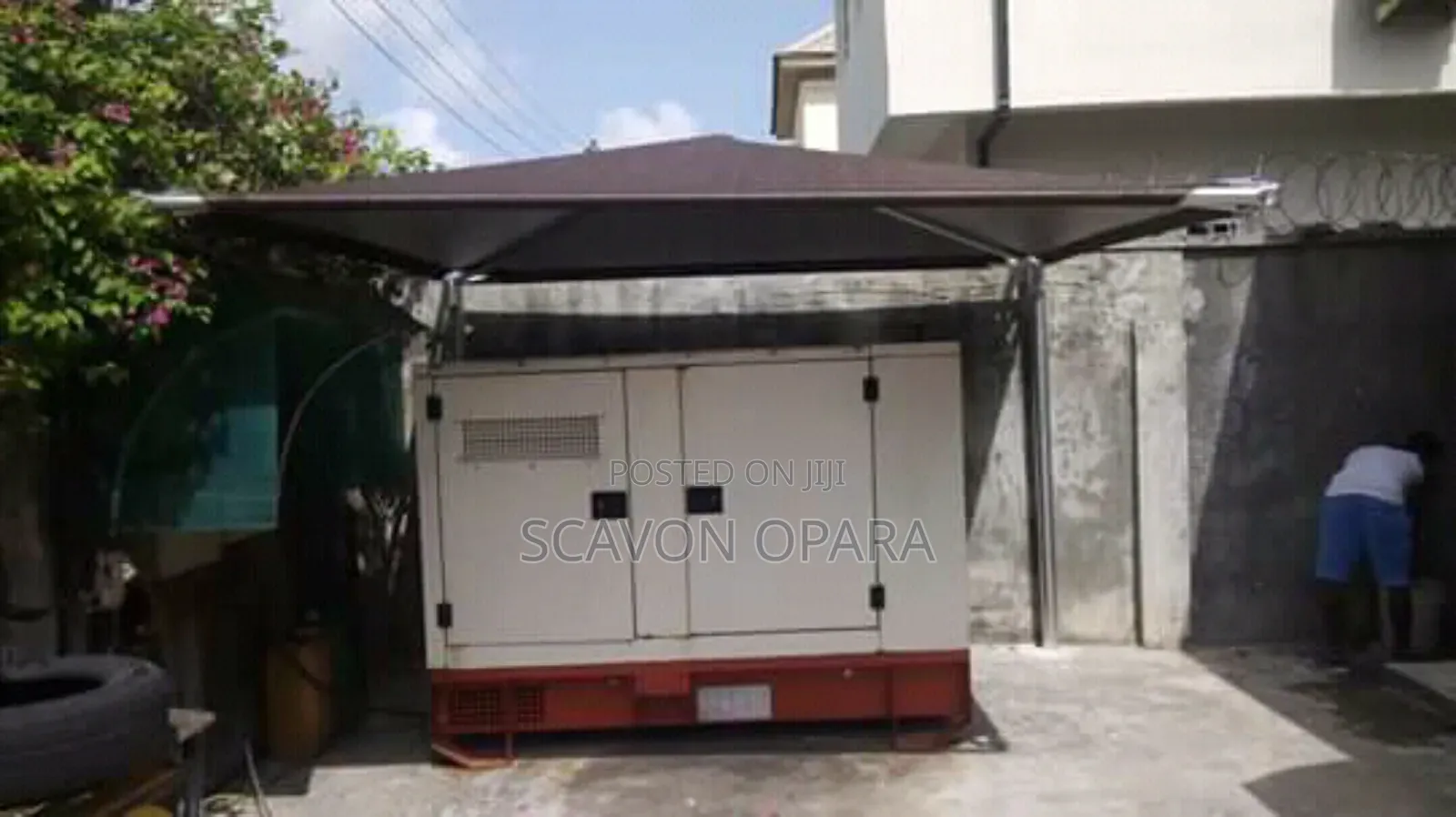 Car Shade Installation
