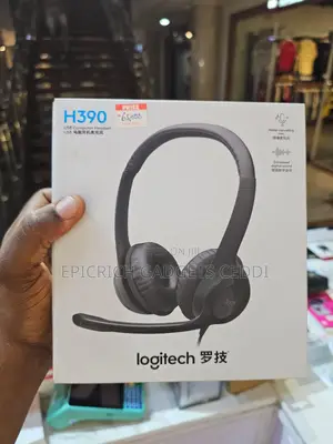 H390 Logitech Headphone With Mic and Anc
