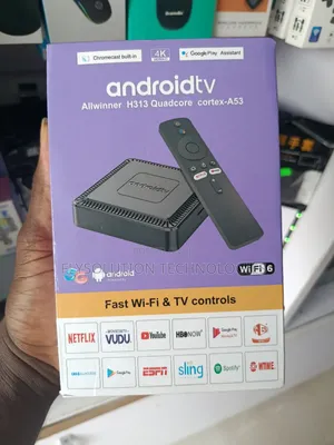 Allwinner H313 Android Tv Quadcore Cortex-A53 4gb/ 32gb