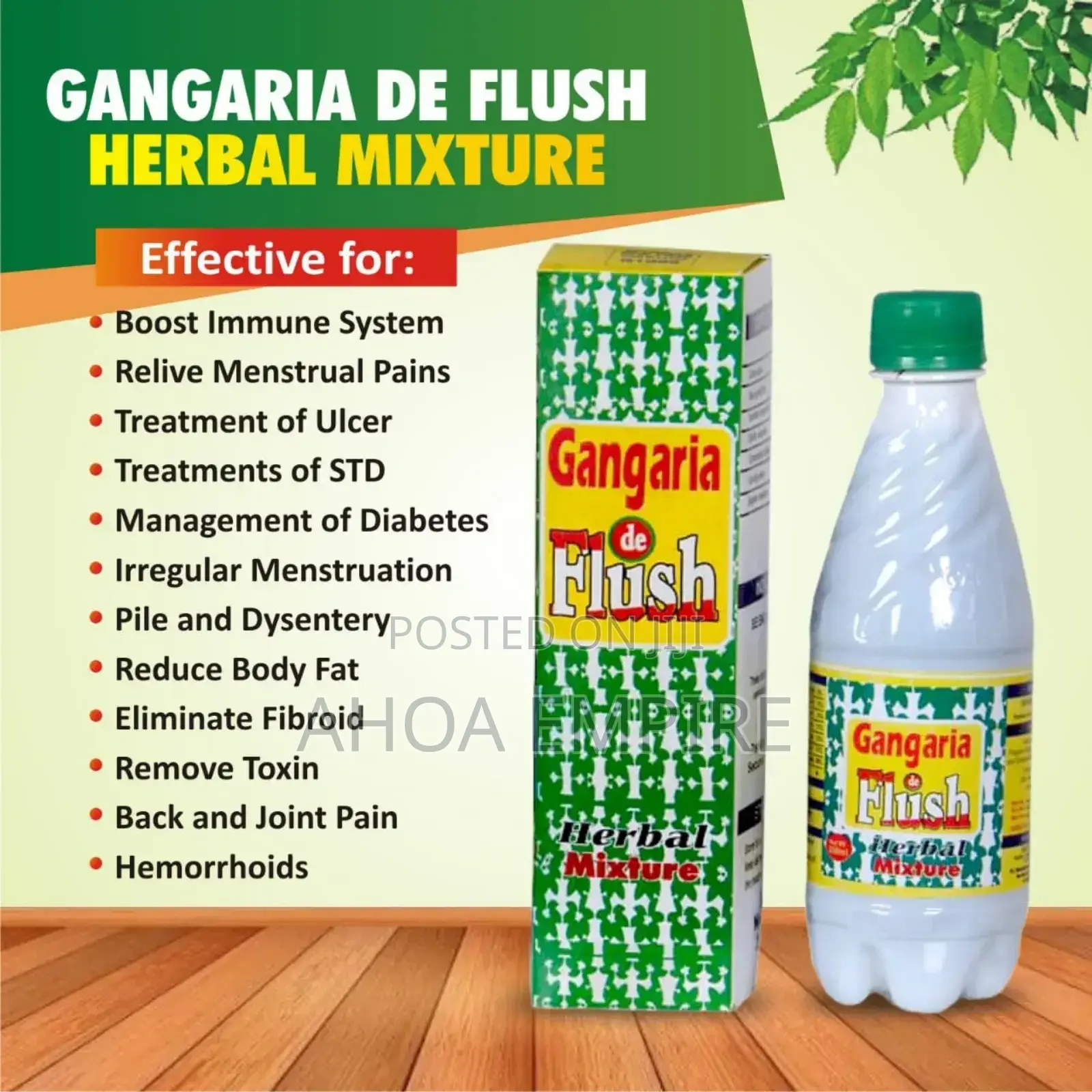Gangaria Flusher 100% Herbal Drink