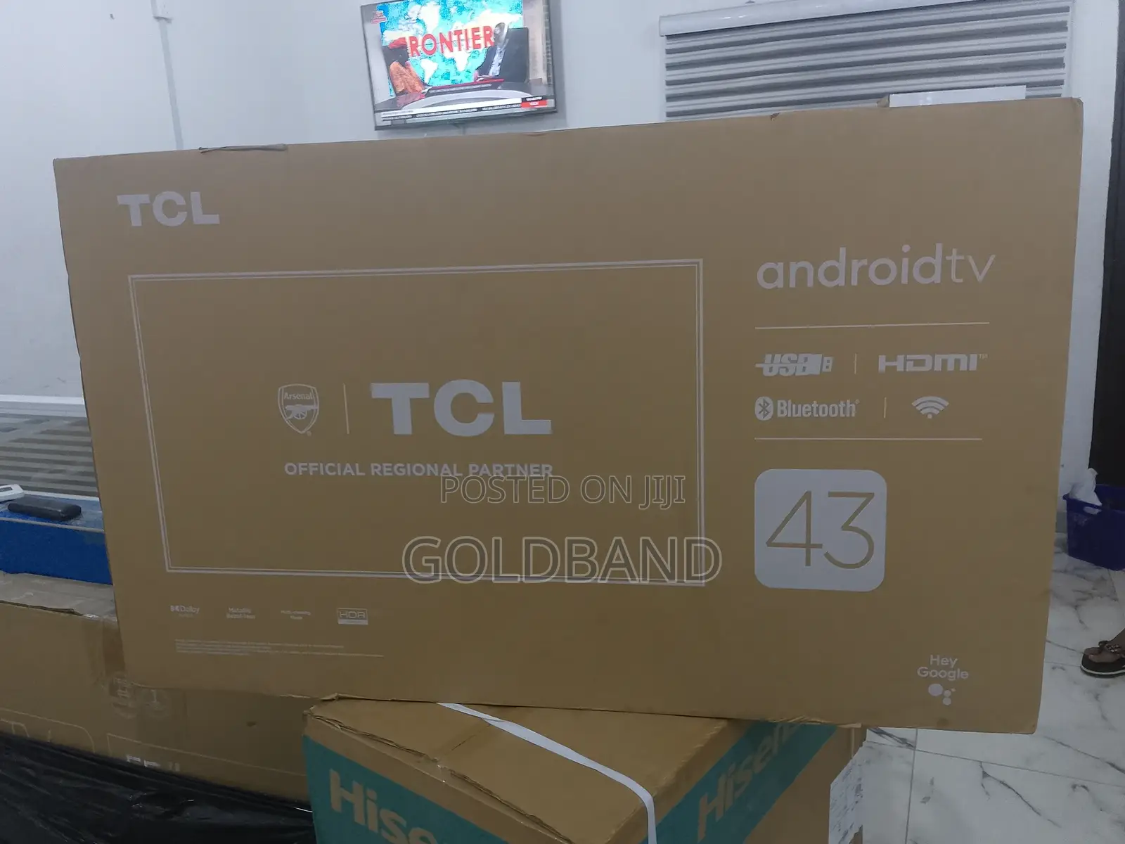 TCL 43" High-Definition Smart Tv (43s5400a)