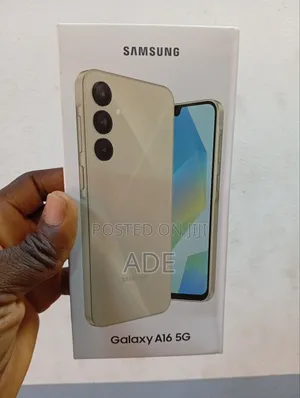 New Samsung Galaxy A16 5G 256 GB Gold