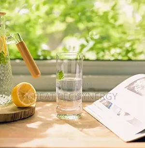 6 Pieces Glass Cups - 320 Ml