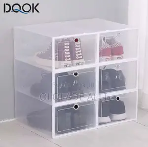 Transparent Shoe Box Shoes Organizers